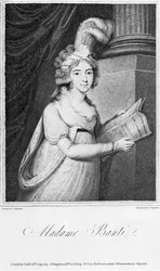 Madame Banti, graviert von J. Singleton, 1797